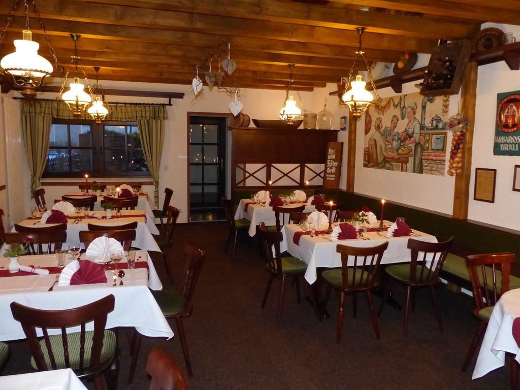 Hotel Friedchen Mit Eigener Fleischerei Artern Екстер'єр фото